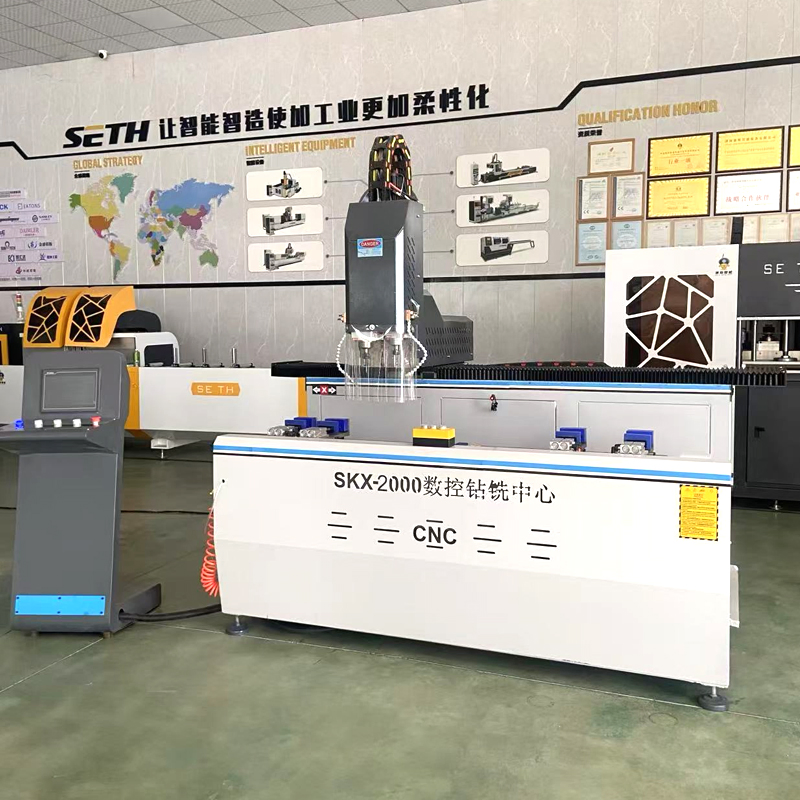 Aluminum Window Door Hinge Drilling CNC Drilling Milling Machine