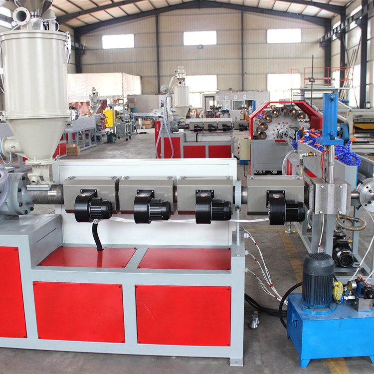 Plastic PVC/UPVC/CPVC/HDPE Water Fiber Reinforced Hose/Garden Braided Pipe/Tube Extruder/Extrusion Bending Production Machine