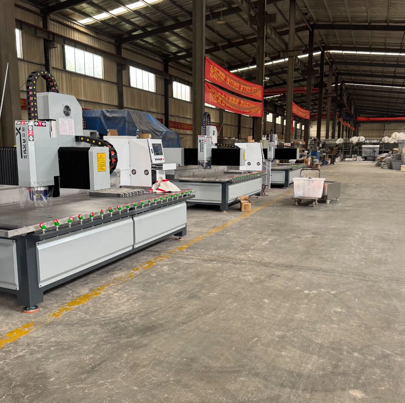 Versatile CNC Glass Milling Machine for Doors and Windows