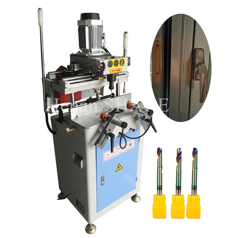 Aluminum Window Frame Lock Hole Single Axis Drilling Milling Machine Aluminum Door and Window
