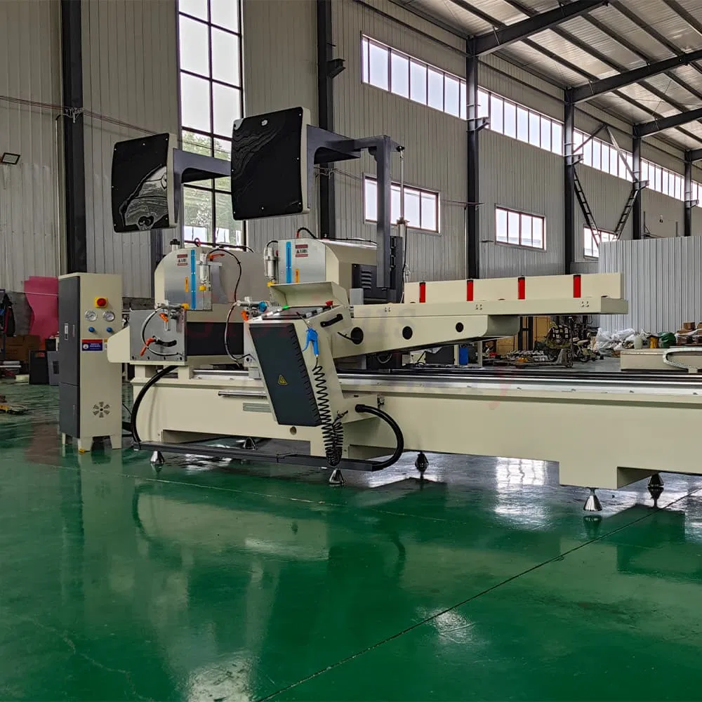 Cutting UPVC Window Machine 45 Degree CNC Profile Aluminium Notching Saw