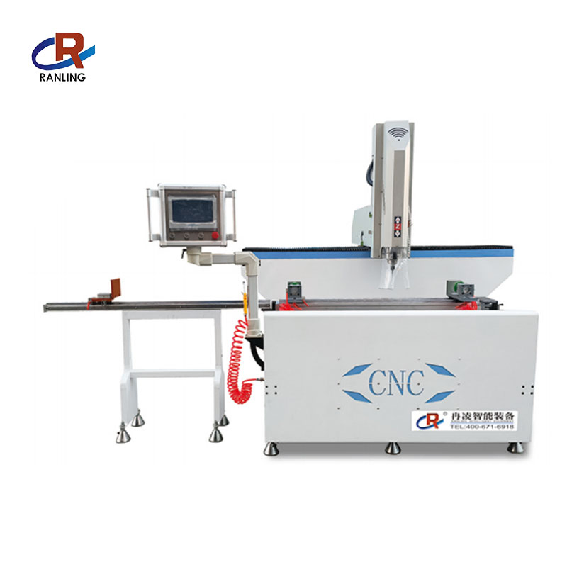 Automatic Drilling Punching and Milling Machine for Aluminum PV Solar Bracket Frame