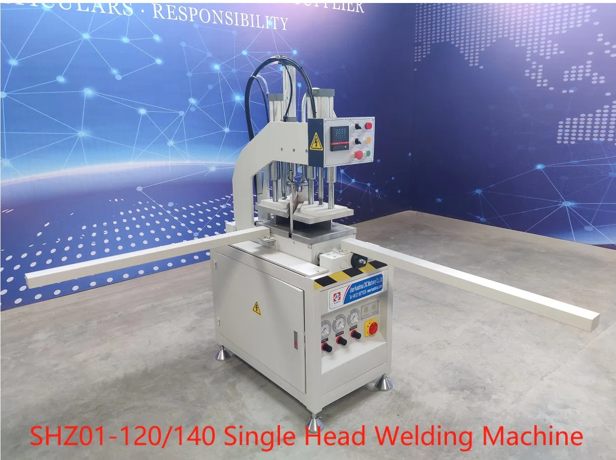 Nisen Shz01-100 CE ISO Factory Plastic Profile Welding Equipment UPVC PVC Window Door Machinery Common/Seamless/CNC Single Head Welding Machine