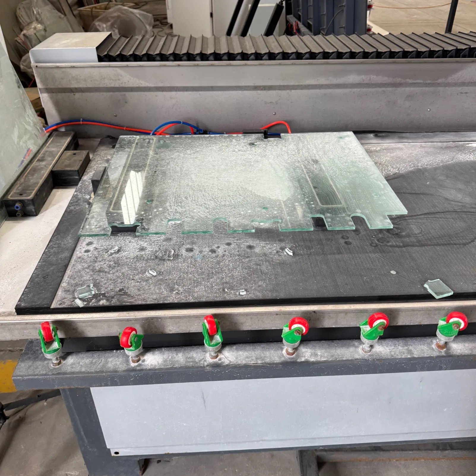 Versatile CNC Glass Milling Machine for Doors and Windows