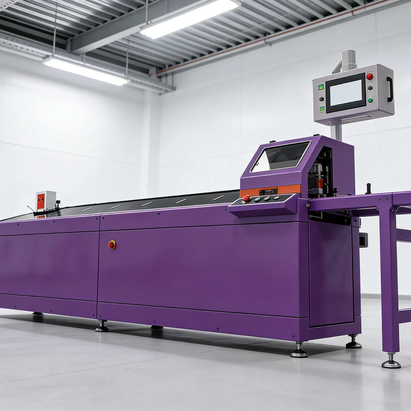 Digital Display Automatic UPVC Glass Bead Cutting Saw Machine