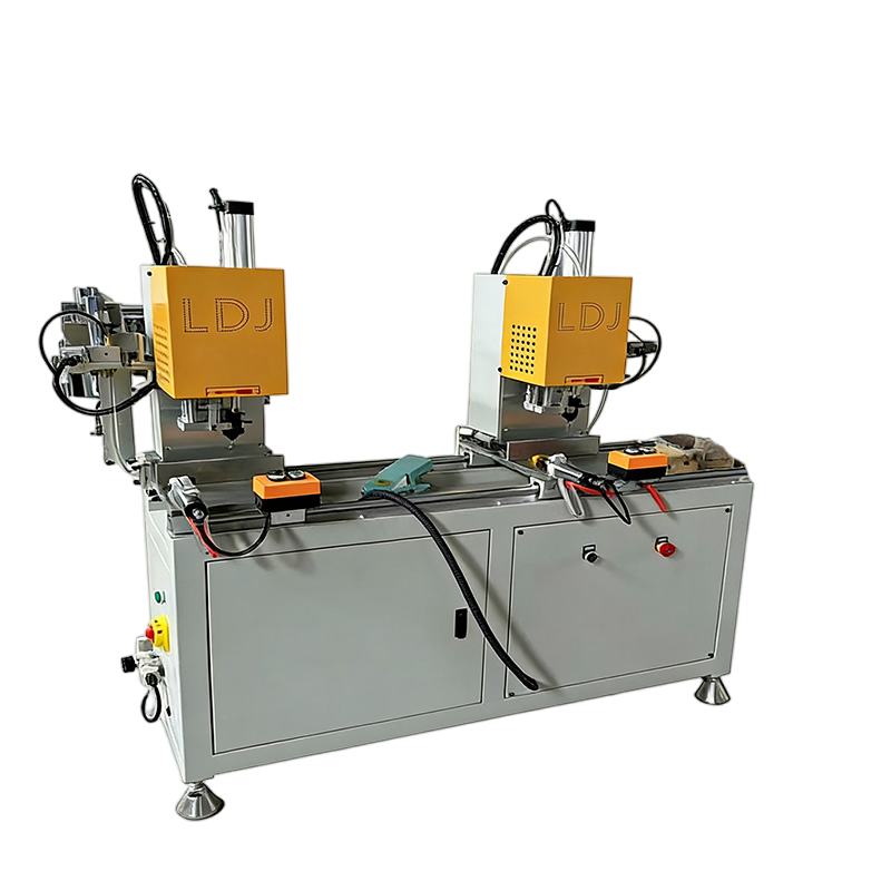 Door and Window Machine Double Head PVC UPVC Screw Fastening Machine