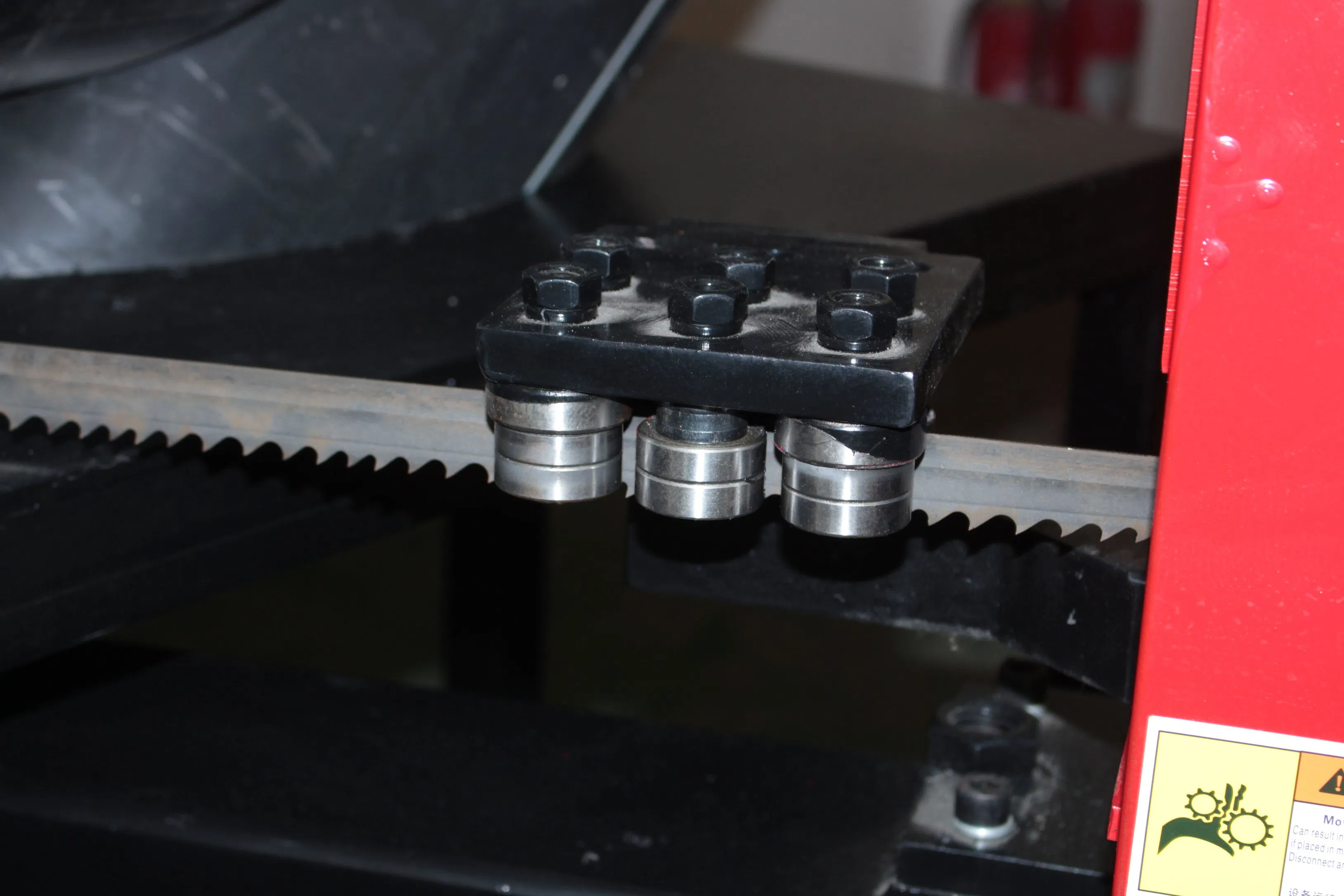 315mm HDPE Pipe Fitting Band Saw Cutting Machine for PP PE PVDF UPVC Pipe