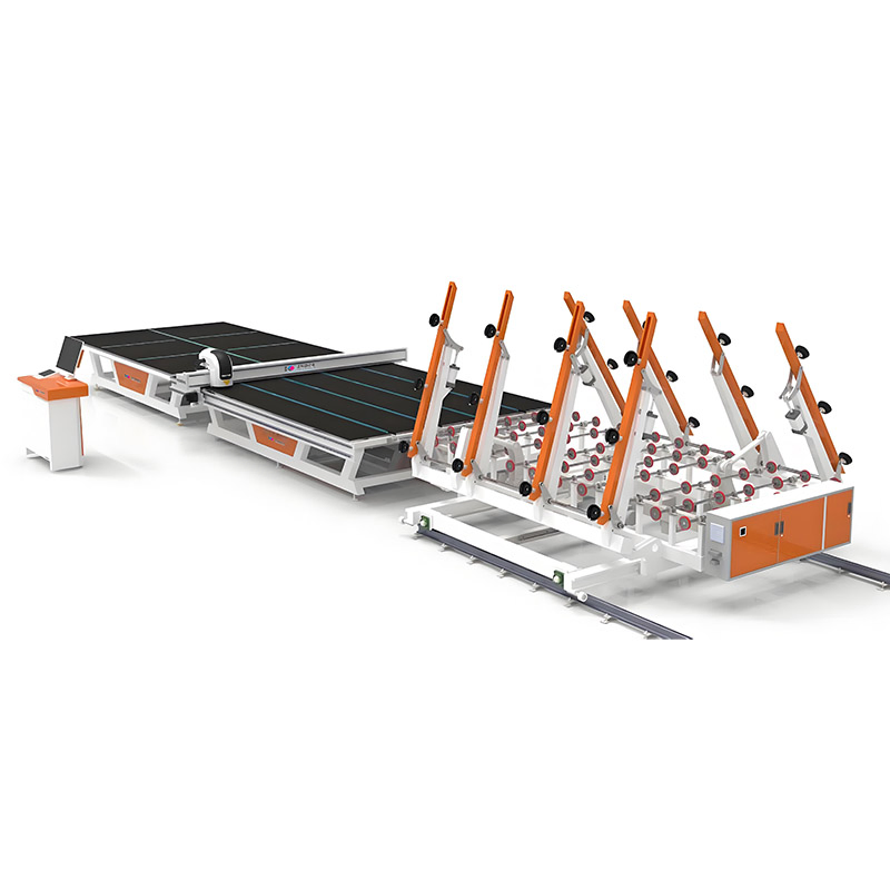 4228/5133 CNC Jumbo Automatic Float Glass Cutting Machine Processing Small Picosecond Laser Tempered Laminated Cut Robot Edge Loading Machine