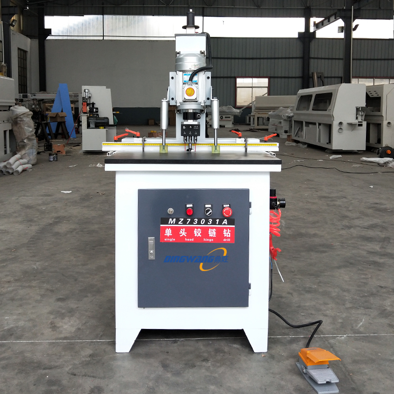 High-Performance Aluminum Alloy Profile Punching and Drilling Tool Single-Spindle Hinge Drilling Machine Heavy-Duty Single-End Hinge Drill