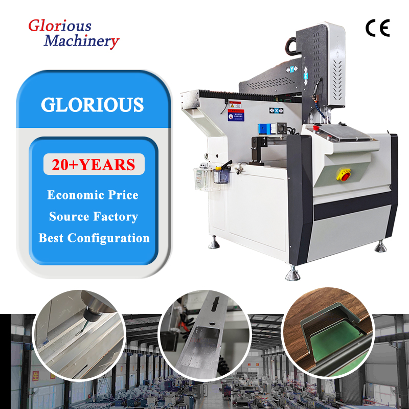 Lock Hole Processing Slot Aluminium Machine Copy Window Hinges Milling Machine