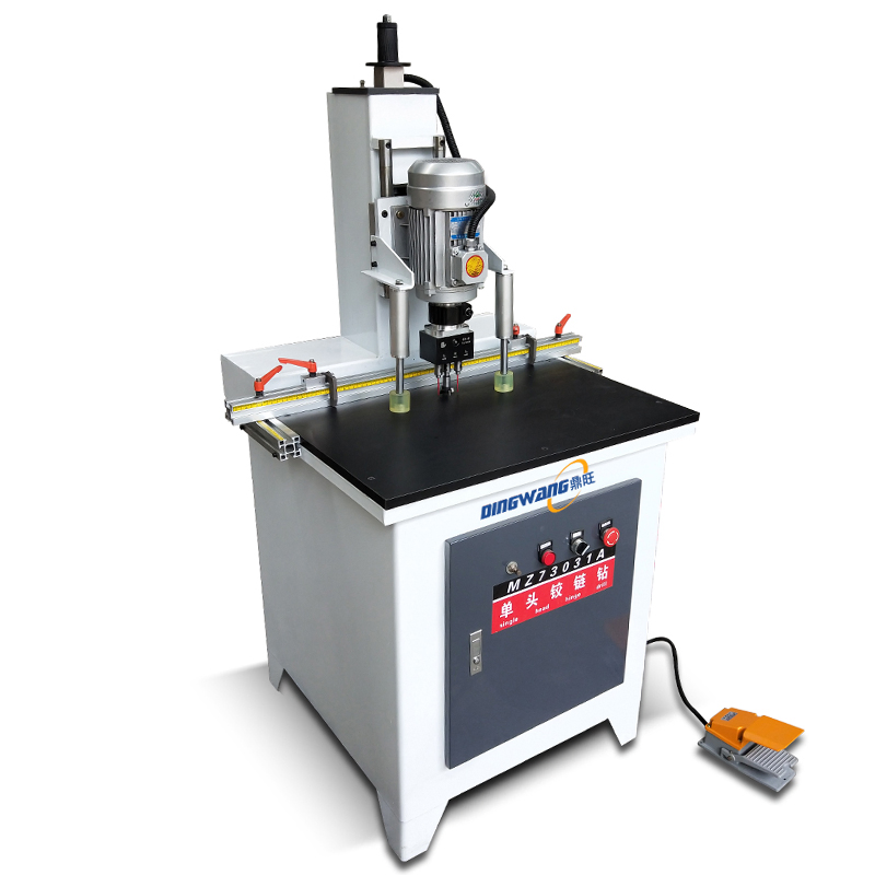 Compact Single-Head Hinge Drilling Machine for Small Workshops Aluminum Alloy Profile Punching Hinge Drill Precision Single-Spindle Hinge Drill Single-End Drill