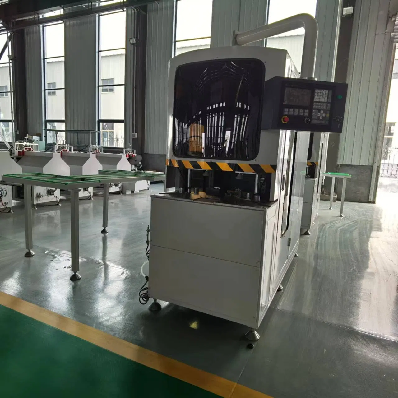 PVC Profile CNC Corner Seam Cleaning Machine PVC Window Machine