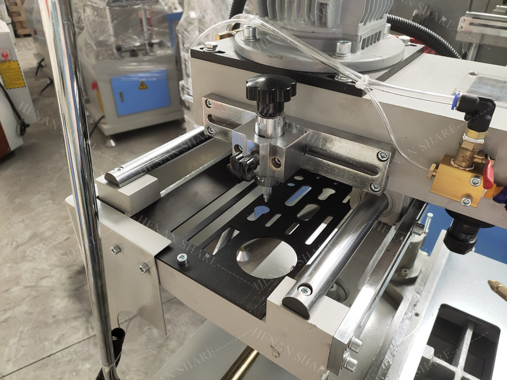 Aluminum Window Frame Lock Hole Single Axis Drilling Milling Machine Aluminum Door and Window