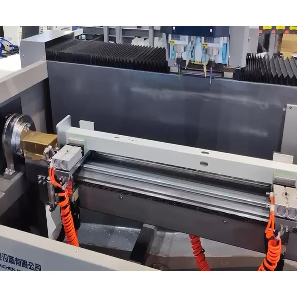 CNC Double-Spindle Drilling Milling Machine for Aluminum Profile for Aluminum Window Door Curtain Wall Manufacturing Machine