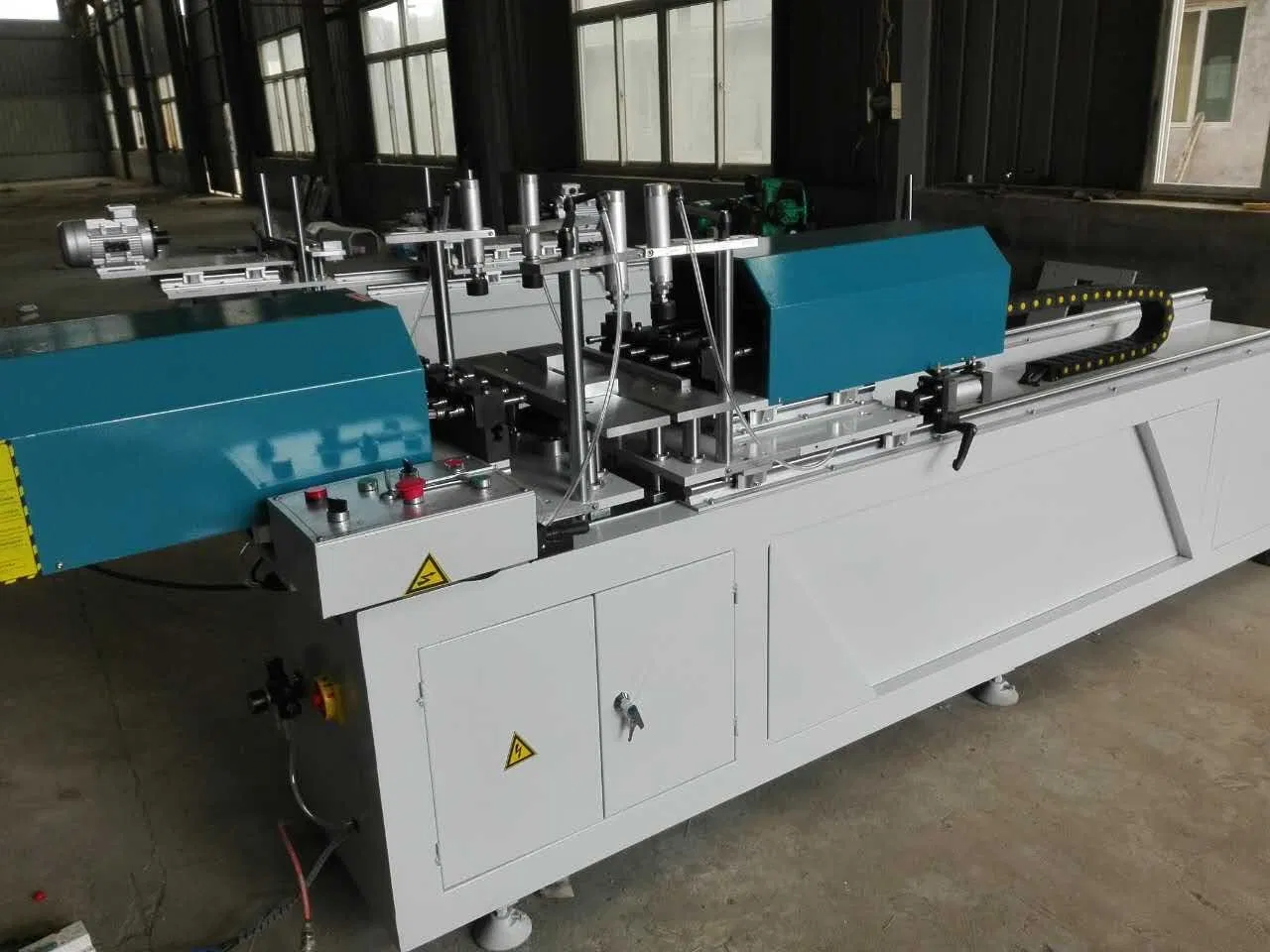 Double Head Combination Door Window Hinge Holes Drilling Machine From Jinan Manufacturer