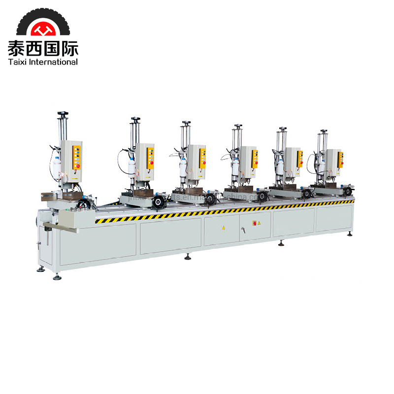 Automatic Screw Fastening Machine Aluminum Multi Head Drilling PVC Window Processing Machine