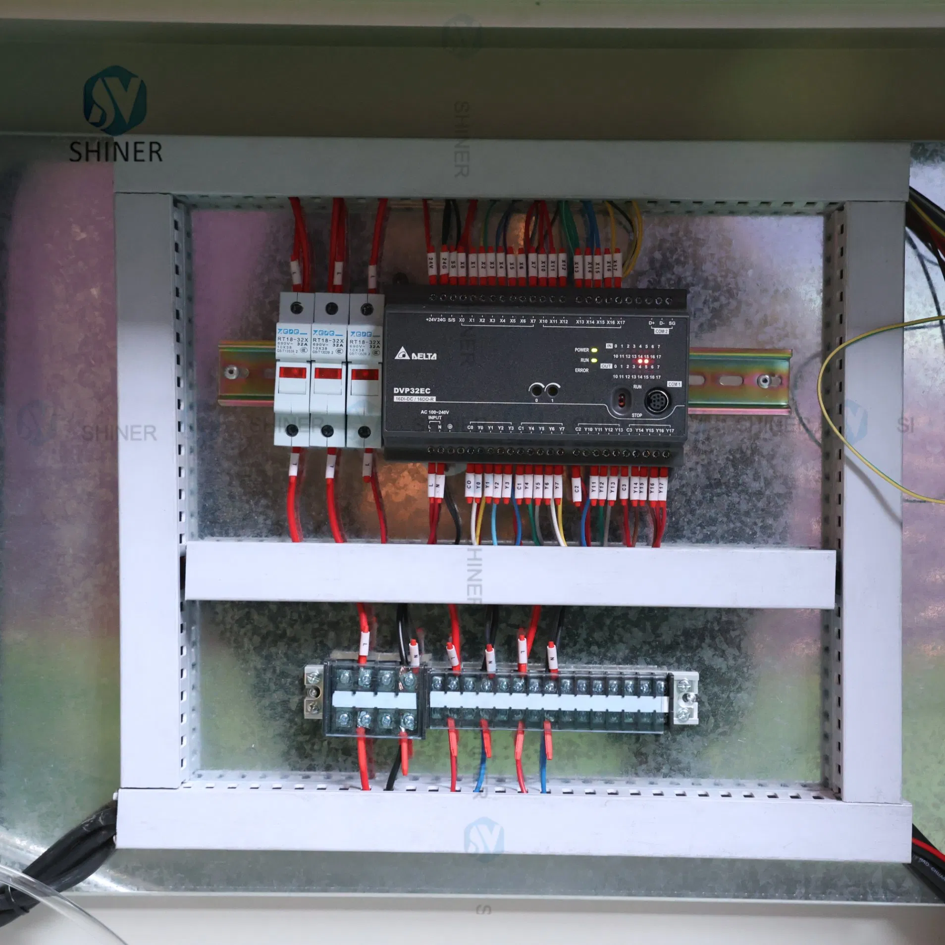 Shiner Intelligent Window Door Making Machine PVC UPVC Plasctic Profile Single Double Three Four Head Seamless Corner Welding Machine