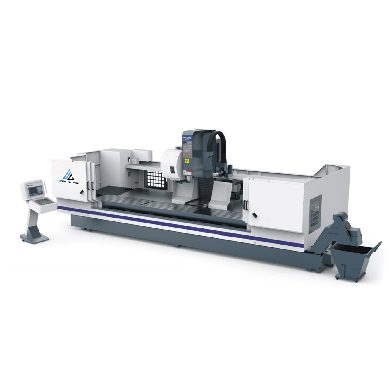 Window CNC Machining Center CNC Gantry Milling for Aluminum Processing Long Parts