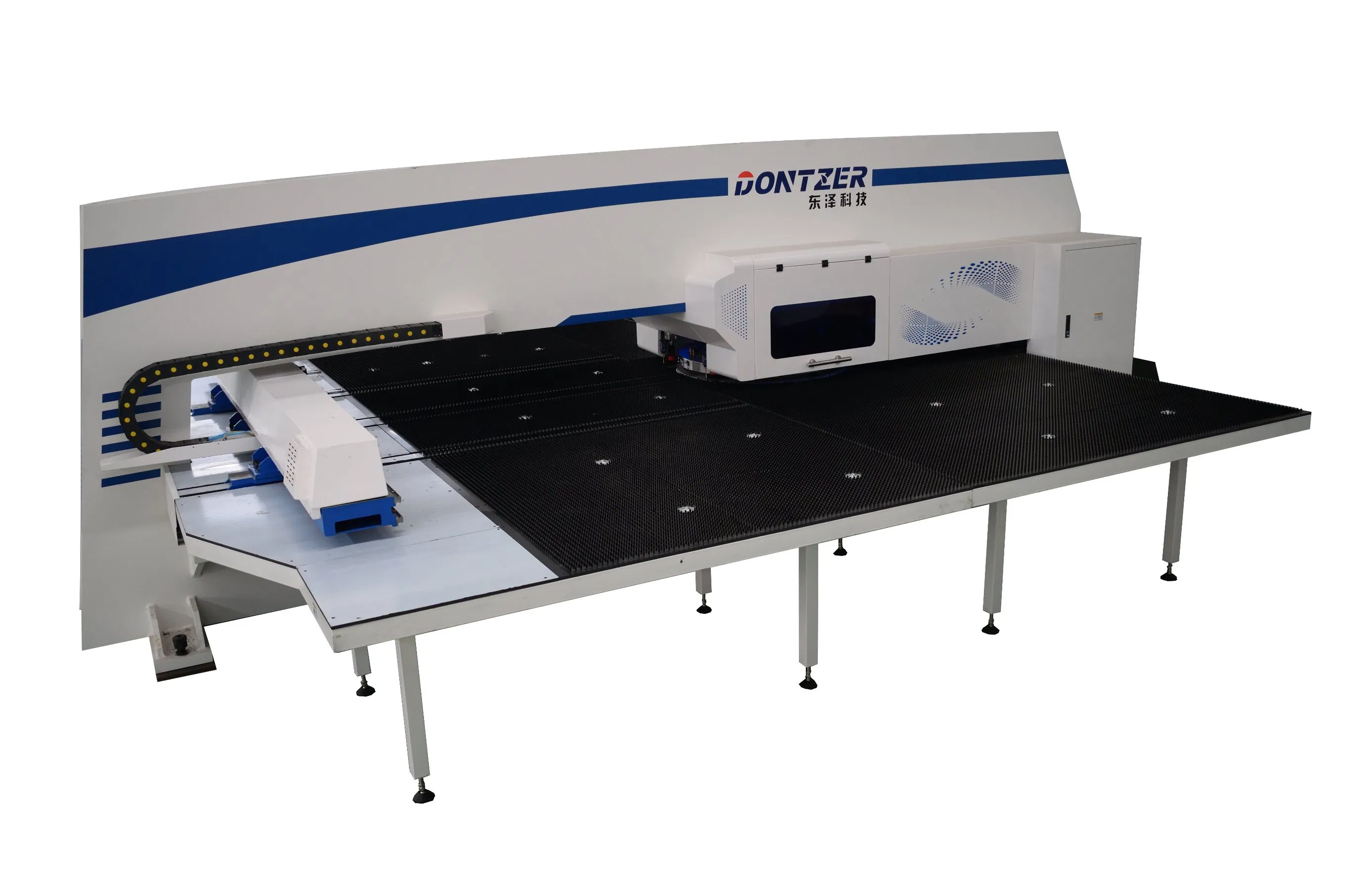 Continuous Punching Day-Night Stamping Stainless Steel Press Aluminum Hole Punch Press / CNC Turret/ CNC Perforate Drilling Metal Sheet Hole Machine