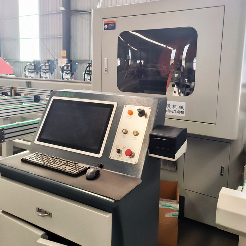 Competitive Price CNC 6500mm Automatic Cutting Saw PVC Aluminum Profile Sawing Center