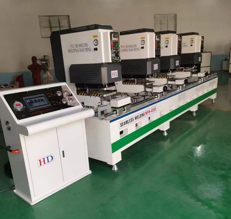 High Quality Window Door Making Machine UPVC Four Head Seamless Welding Machine Building-Material-Making-Machinery