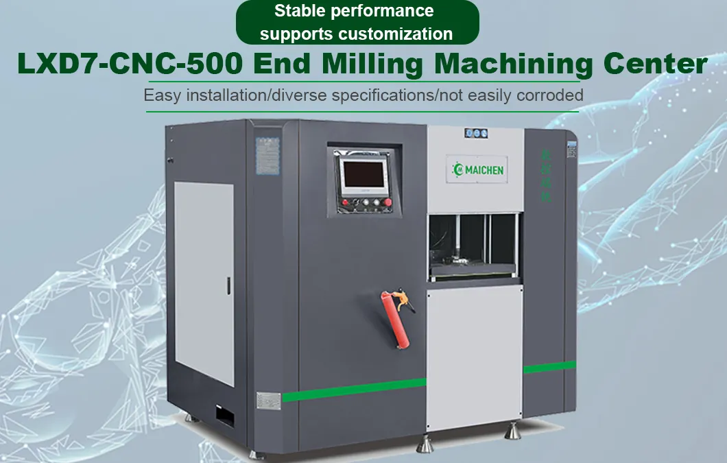 Aluminum Window Frames CNC End Milling Machining Center