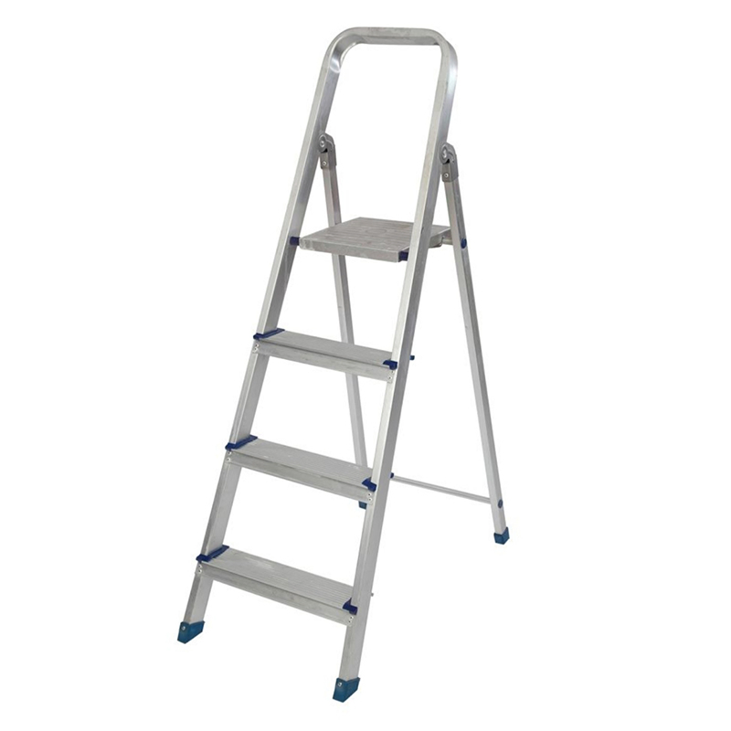 Aluminum Household Ladder Making Machine with Automatic Punching and Drilling System for Front Rail