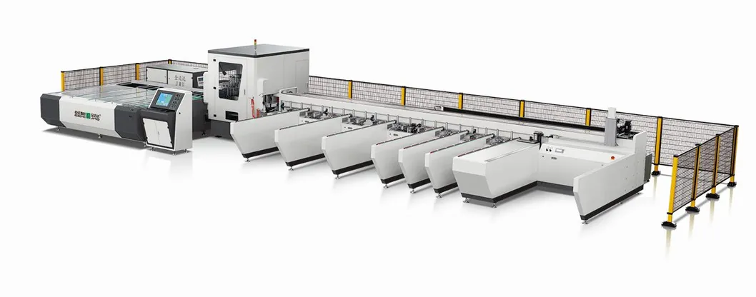 CNC Aluminum Window Profile Cutting Center