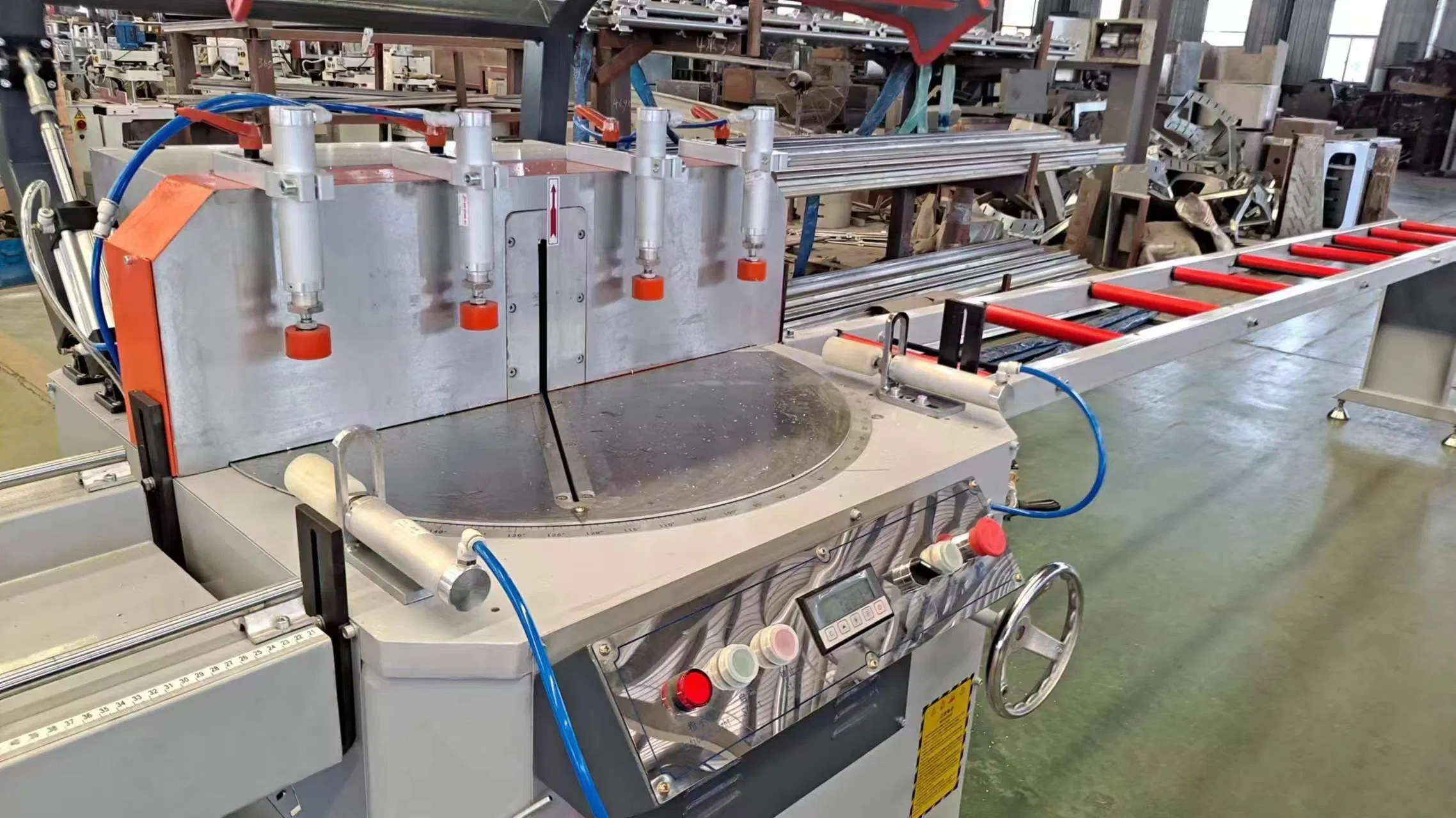 UPVC Window Making Machine Aluminum Cutting Machine Single Head Arbitrary Angle Cutting Saw for UPVC Profile