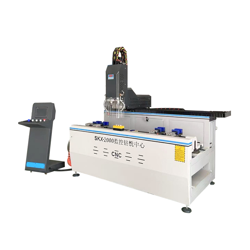 Aluminum Window Door Hinge Drilling CNC Drilling Milling Machine