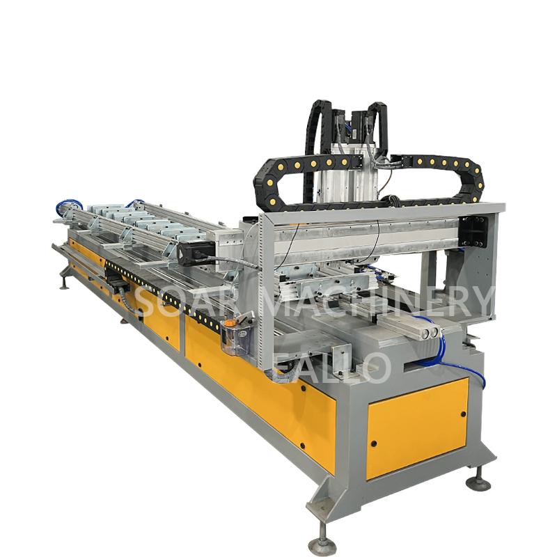 CNC Aluminium Household Ladder Making Machines Automatic Drilling Punching Machine for Ladders