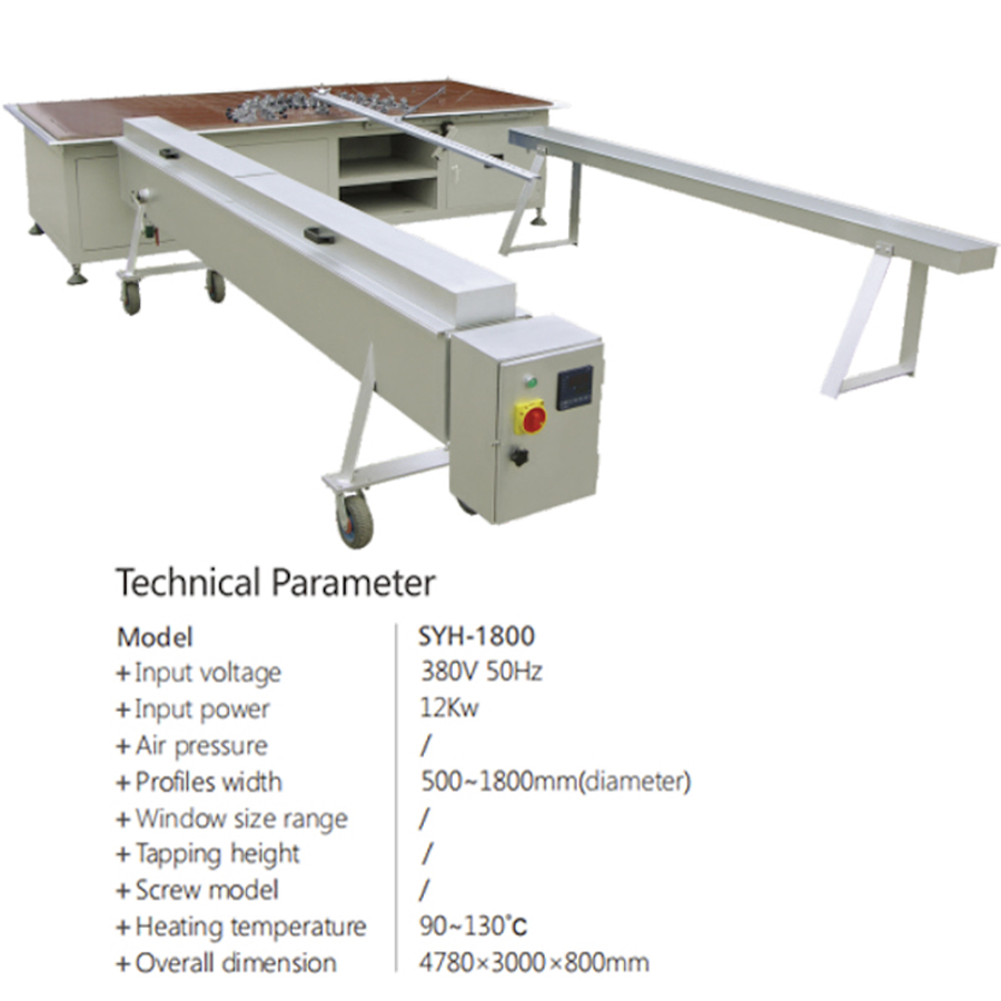 Equipment for Plastic Windows China Bending Mold for UPVC PVC Windows Machine