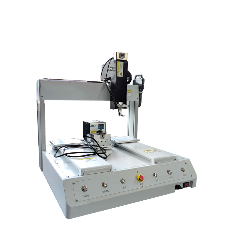 Desktop 5 Axis Full Automatic Multi-Function Television &amp; Glass Lid Screw Fastening Unscrewing Locking Machine