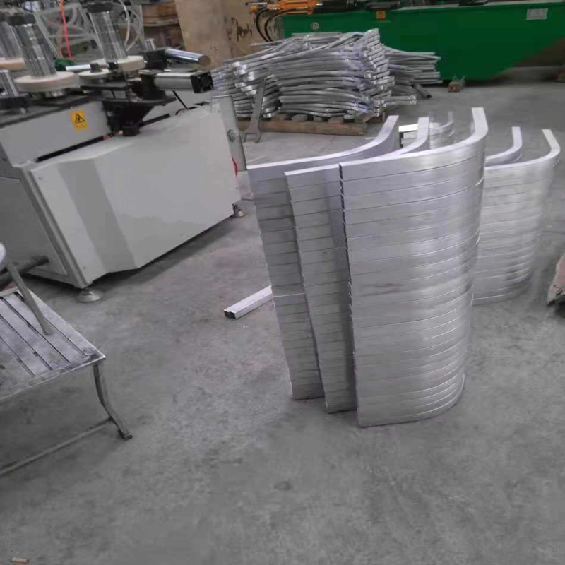 Automatic 3 4 Axis CNC PVC UPVC Aluminum Profile Carbon Stainless Steel Pipe Tube Doors and Windows 20t Roller Rolling Bending Machine