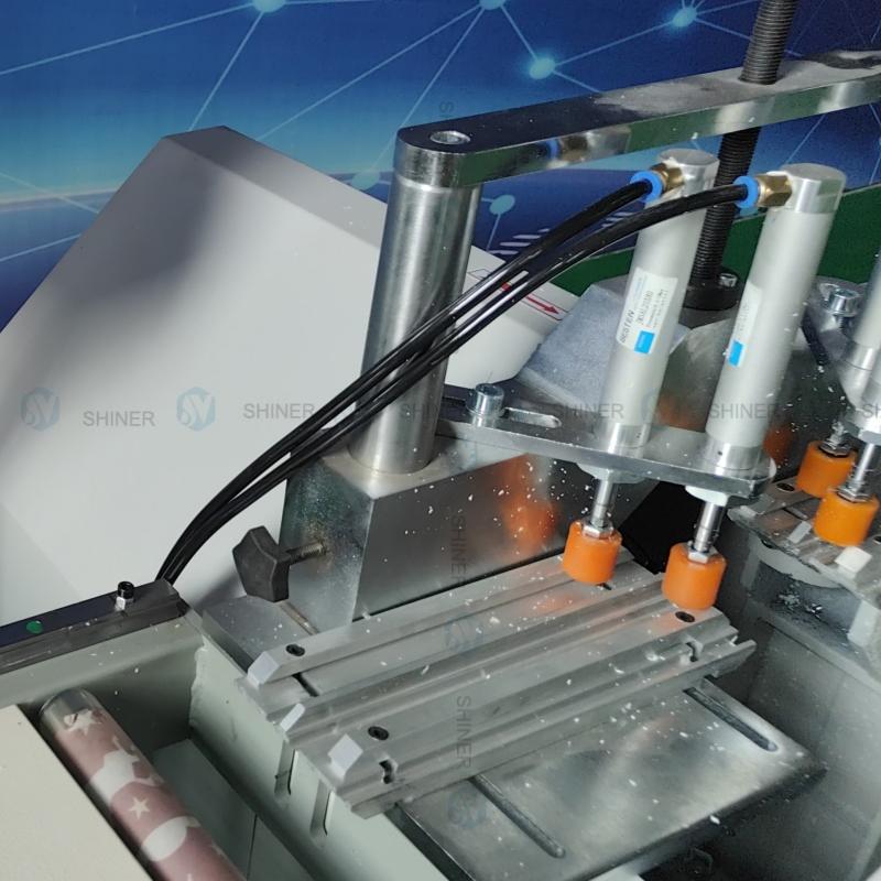 UPVC Window Door Making Machine CNC Glazing Bead Cutting Machine with Bluetooth