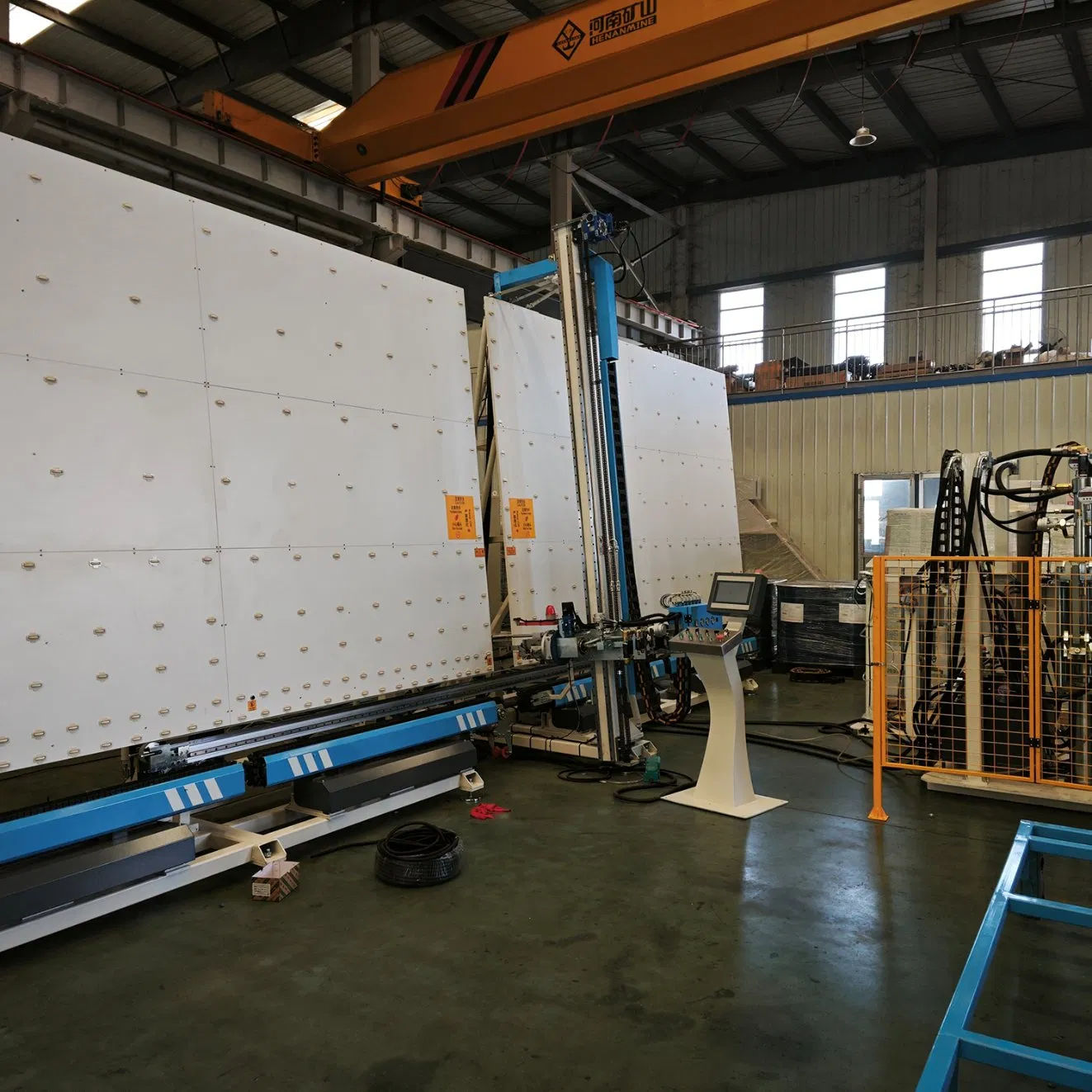 Curtain Wall Insulated Glass Sealing Machine for Double Glazing Glass Secondary Sealant Spreading