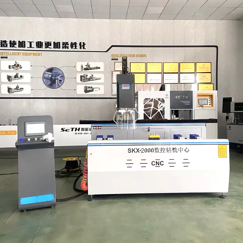 Full Front View of Machine