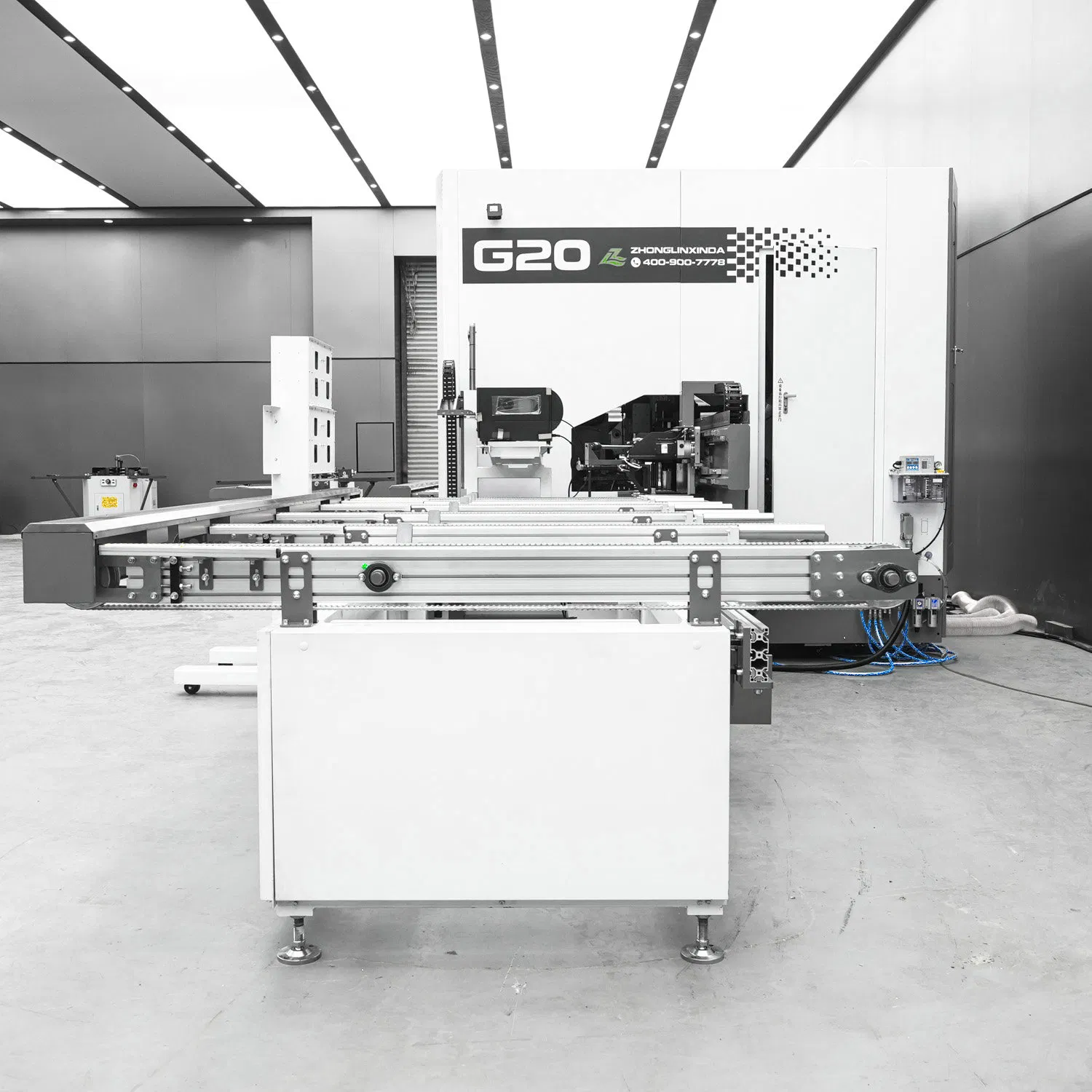 Professional Cutting Drilling Milling Center for Aluminum and PVC Applications