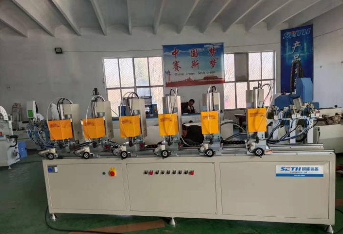 Four-Head Automatic Screw Fastening Machine for Aluminum UPVC Window Machine