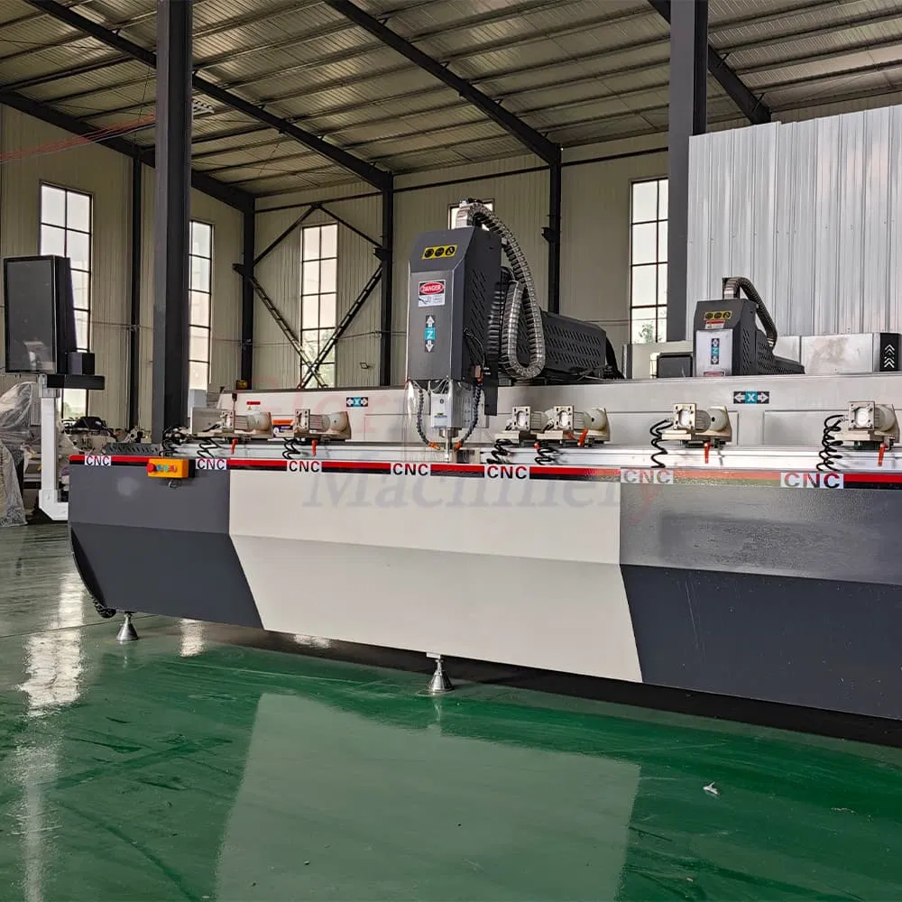 Hinge Drilling Fabricating Door UPVC Milling PVC Window Lock Hole Machine