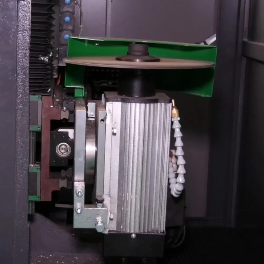 High-Precision CNC 5-Axis End Milling Machine with Dual 3kw Spindles (Linear Guide Rails for Aluminum Profiles)
