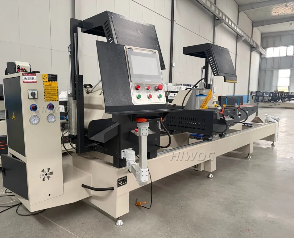 CNC Cutting Saw Machine Side View