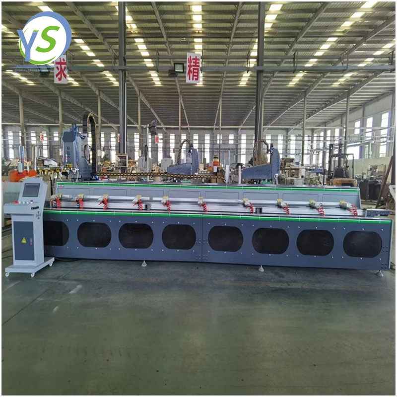 Window Door Lock Hole Making Equipment Aluminium Alloy CNC 3-Axis Drilling and Milling Machining Center