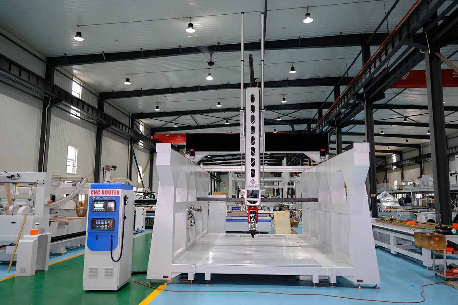 Spower 5 Axis CNC Machining Center for Metal Aluminum Cutting