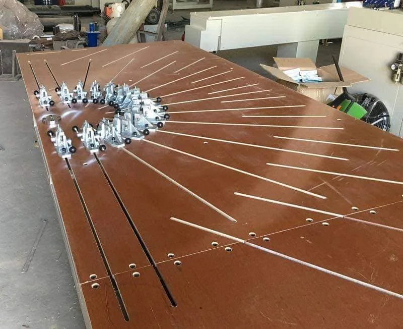 Window Door Frame UPVC C and C Arch PVC Profile Bending Machine for Bending PVC Window