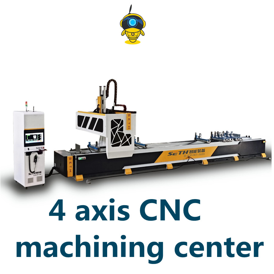 Aluminum Profile Gantry Four Axis CNC Machining Center Price Aluminum Processing Machine CNC Machinery Machining Centers Suppliers