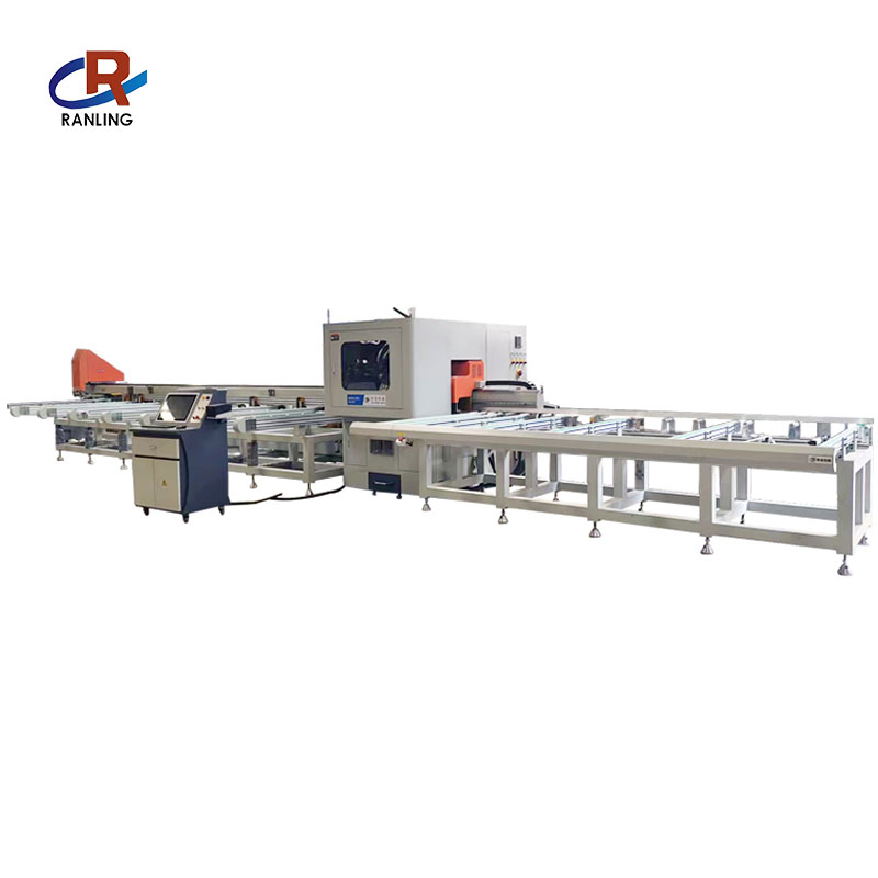 Competitive Price CNC 6500mm Automatic Cutting Saw PVC Aluminum Profile Sawing Center