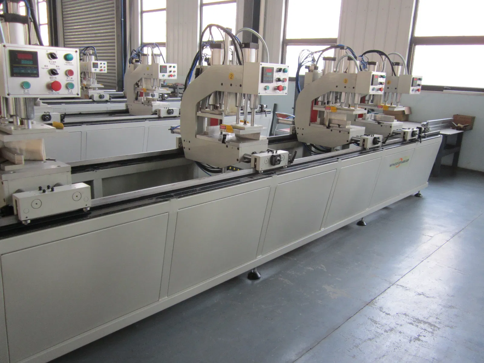 UPVC Window Four Head Welding PVC Window Making Machine Four Head Welding Machine for PVC Profile Processing