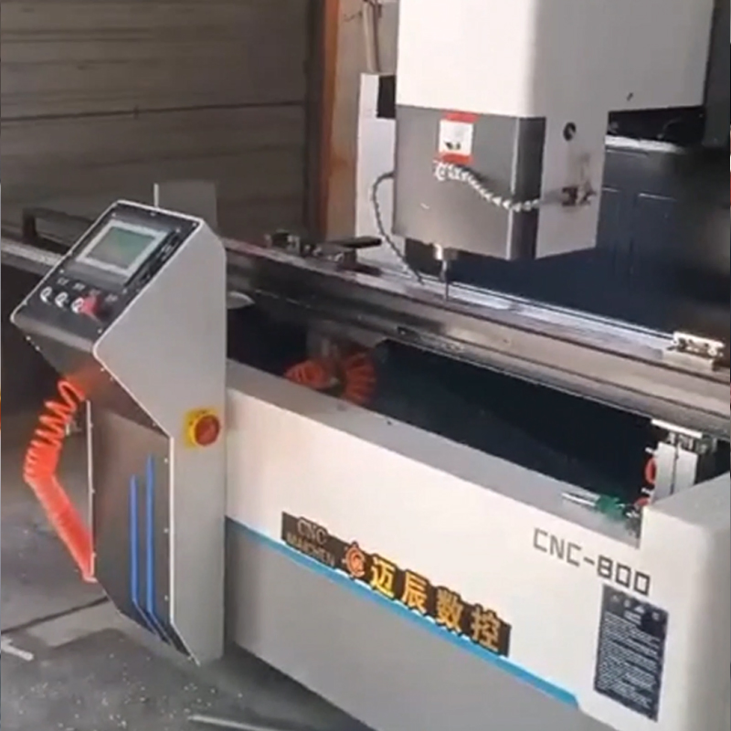 High-Speed Aluminum Profile Window Door CNC Drilling and Milling Machine for Milling Processing of Various Types of Holes and Slots for Aluminum Profiles