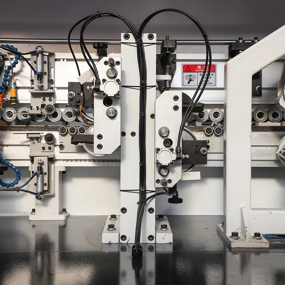 Automatic Woodworking Machine Plywood PVC Melamine Edge Bander Corner Trimming Edge Banding Machine with Cleaning Scraping Buffing